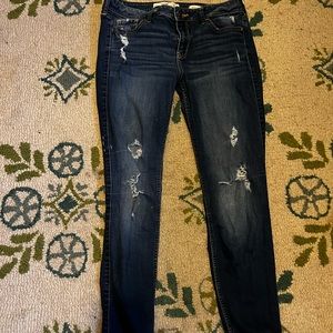 Ripped Hollister Jeans